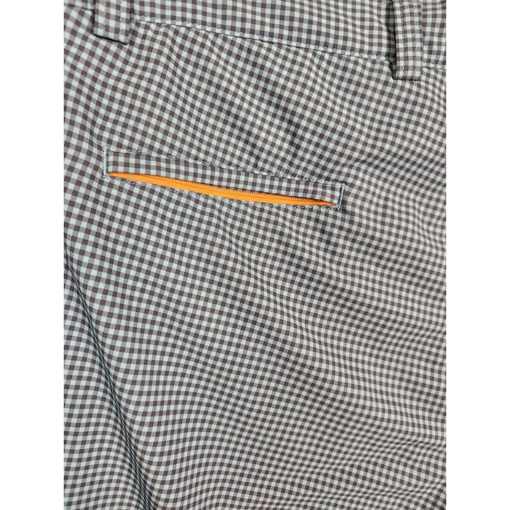 Peter Millar 4 Water Men's Sz. 35 Surf/Water Shorts In Gingham Blue - Picture 7 of 7